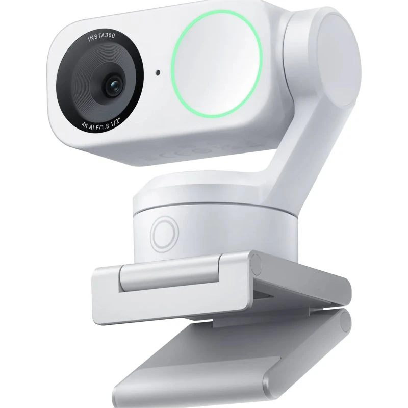 Insta360 Link 2 Standard Edition, Arktisk Hvid, 4K30fps Webcam