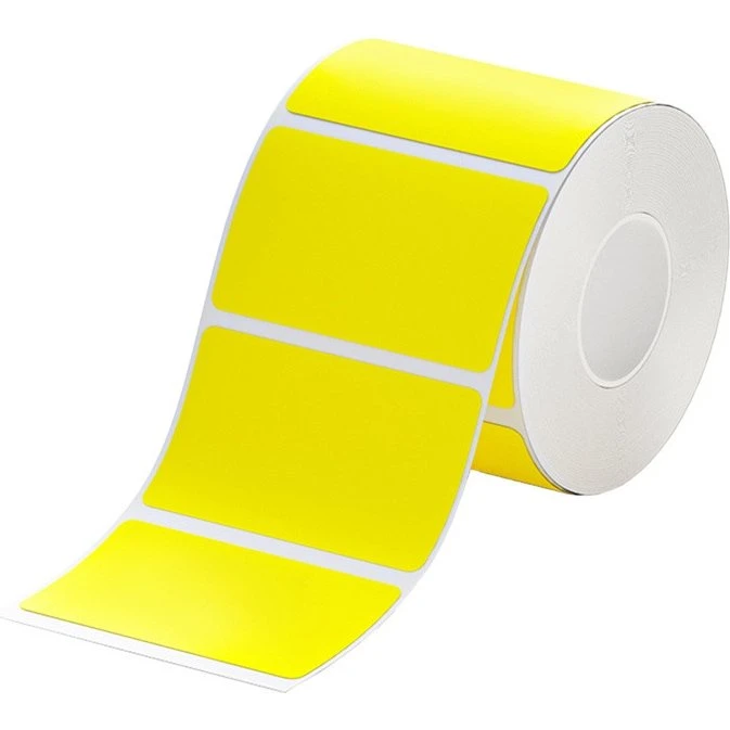 Niimbot T50×30-230 Dual-Color Etikettruller, 50×30 mm, 230 stk, Sort & Rød