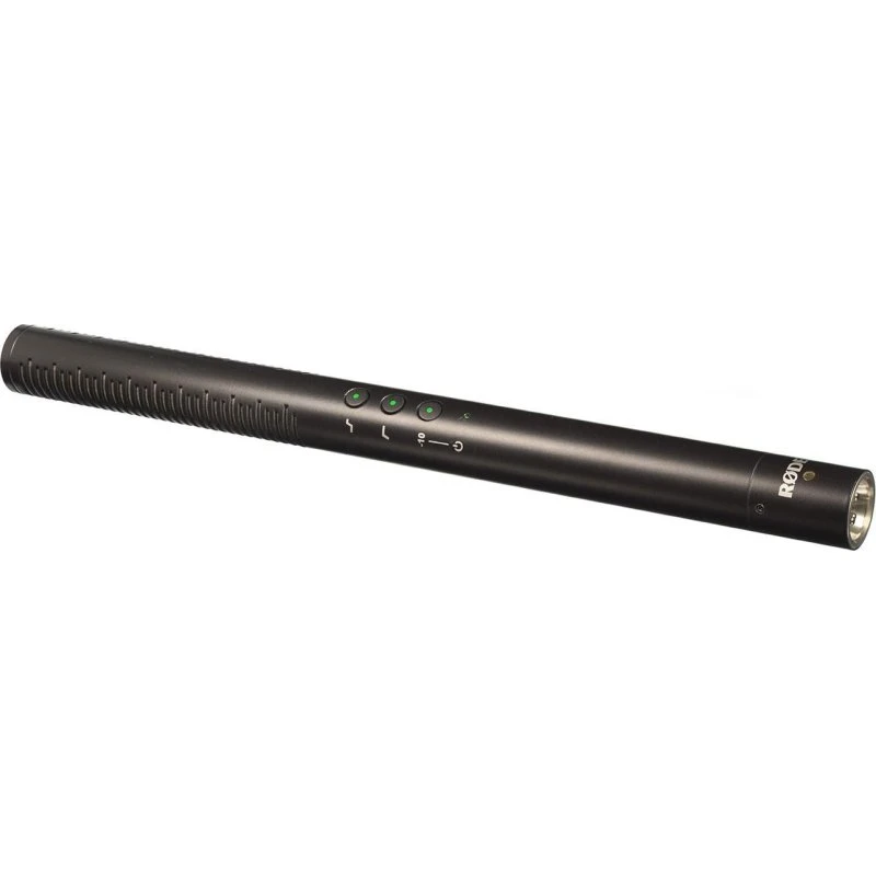 RODE NTG-4+ Shotgun-mikrofon, sort, kablet til digitalkamera