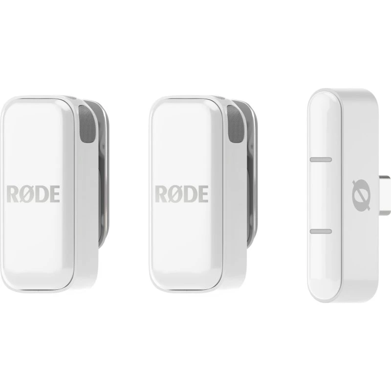 RØDE Wireless Micro (vit) - USB-C Mikrofon til Smartphone