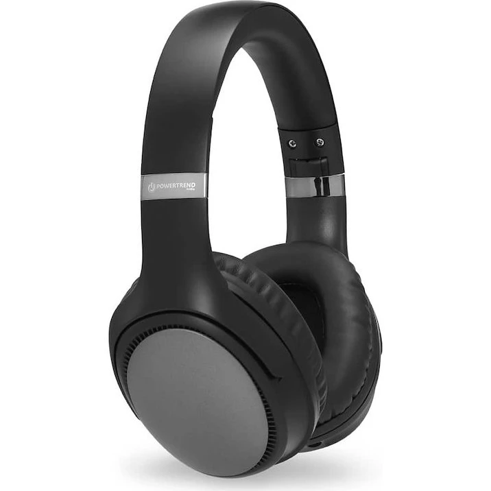 Powertrend Oslo Trådløst Headset Sort, 55 Timer USB-C