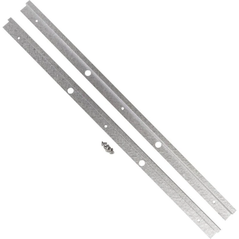 SG Sense 600x600 Asymmetrisk Hvid Beslag til Skjult T-Skinne