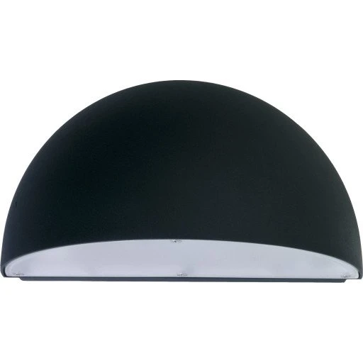 SG Duett 10W LED udendørs væglampe, sort