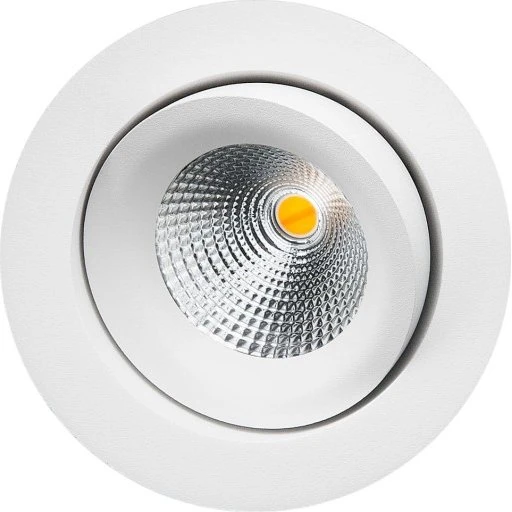 SG Junistar Lux Isosafe Indbygningsspot 8W, Hvid
