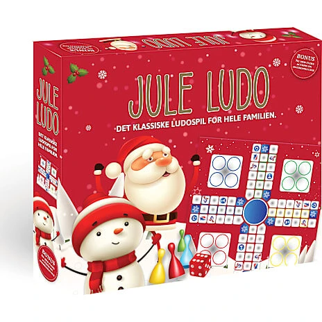Juleludo – for hele familien, familiespil 2-4 spillere