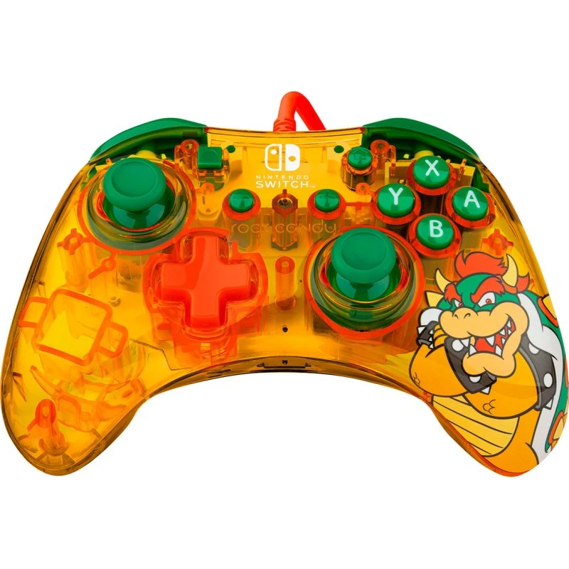 PDP Rock Candy Wired Controller - Bowser til Nintendo Switch