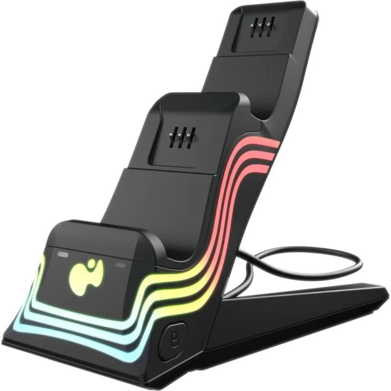 PDP Afterglow Wave Dual Charger Black - Xbox Series X
