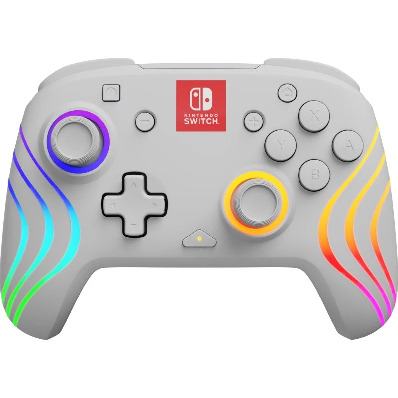 PDP Afterglow Wave Trådløs Controller til Nintendo Switch, Hvid