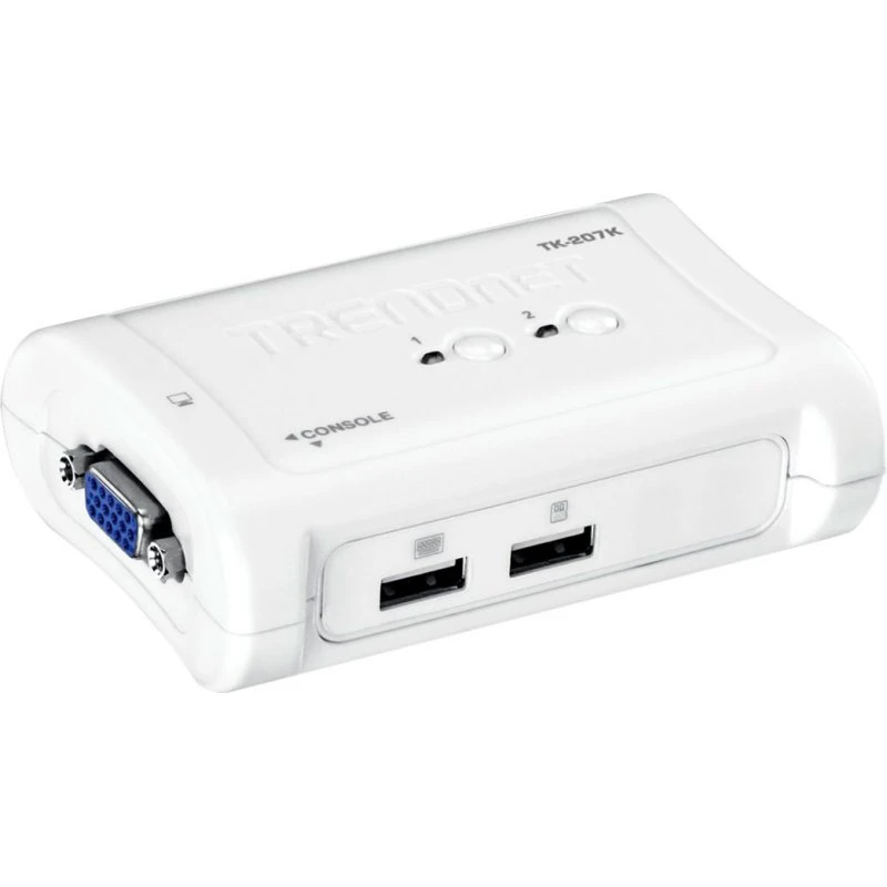 TRENDnet TK 207K 2-Port USB KVM Switch