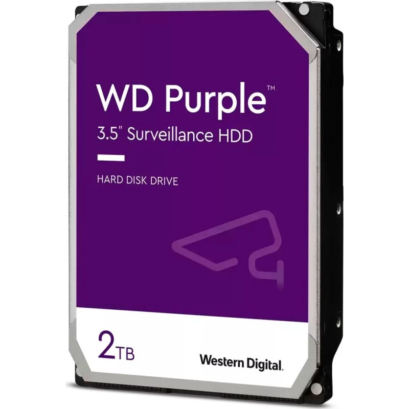 WD Purple 2TB 3,5" SATA-600 Surveillance HDD