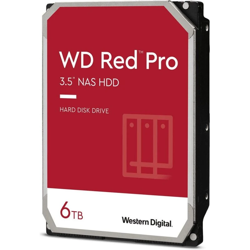 Western Digital WD6005FFBX 6TB NAS-Harddisk, 7200 RPM, 256MB
