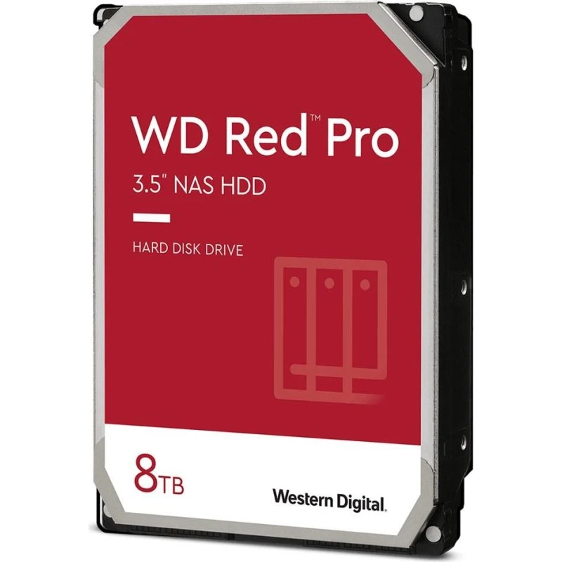 Western Digital Red Pro 8 TB 3,5" NAS Harddisk 7200 RPM 256 MB