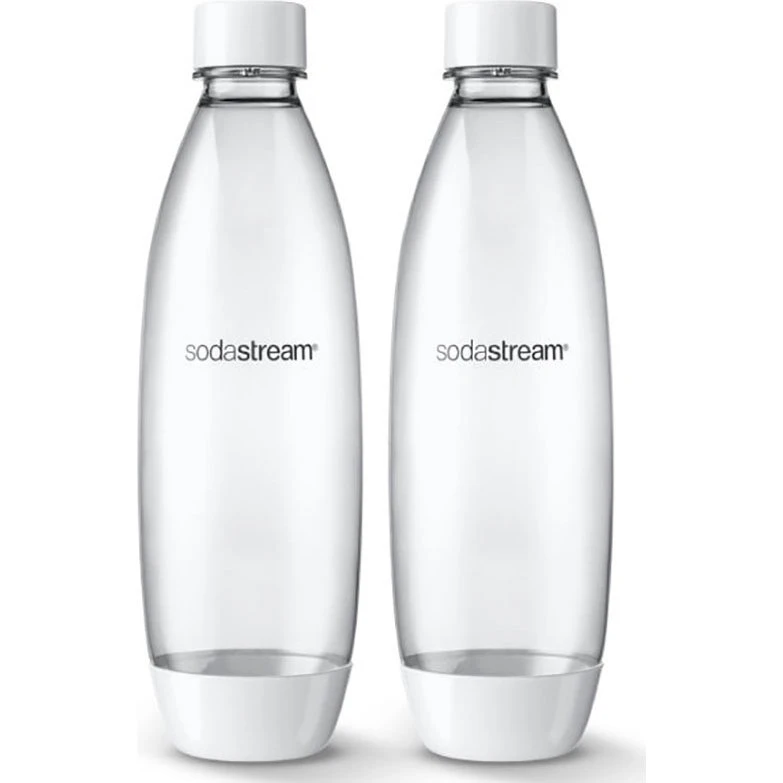 Sodastream Fuse Flaske 2x1L Hvid BPA-fri