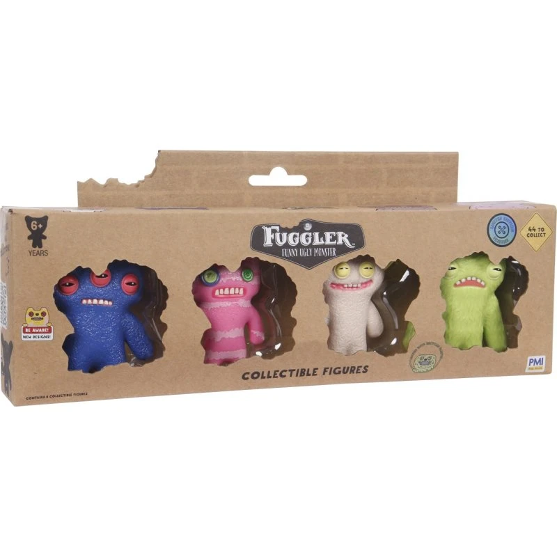 Fuggler Samlefigurer (Limited Edition) - Version D, 4 stk.