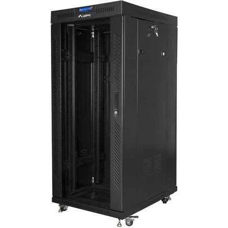 Lanberg Rackskab 27U 80x100 cm, sort