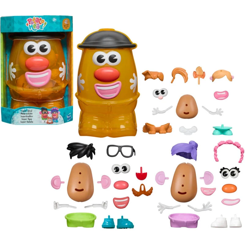 Potato Head Super Papa sæt med 42 dele og opbevaringskarton