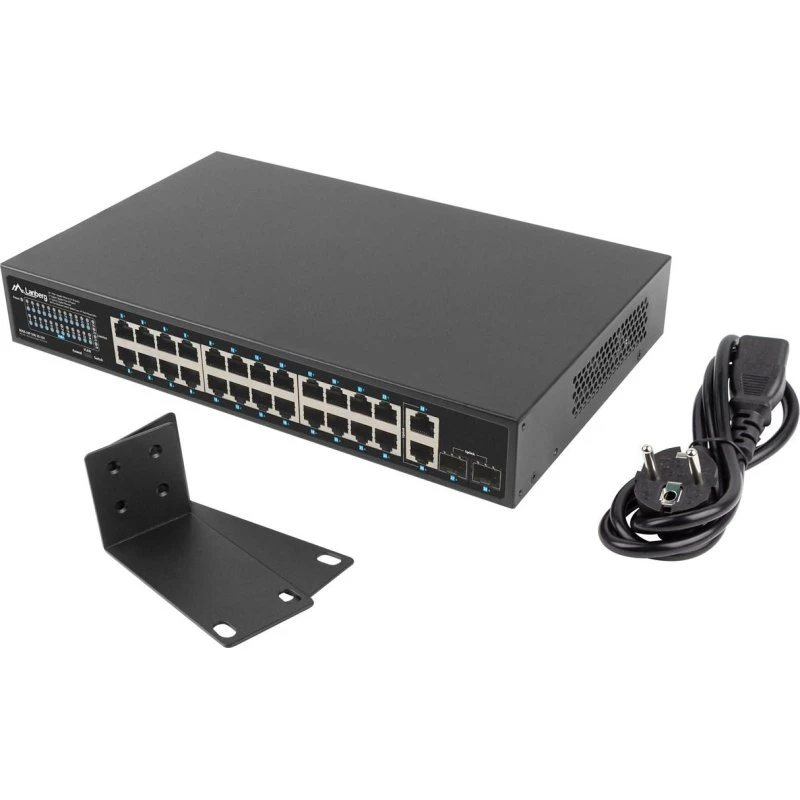 Lanberg RSGE-24P-2GE-2S-250 24-porte PoE+ Switch