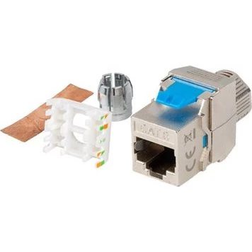 Lanberg Sølv Modular Indlæg CAT 8.1 FTP RJ-45