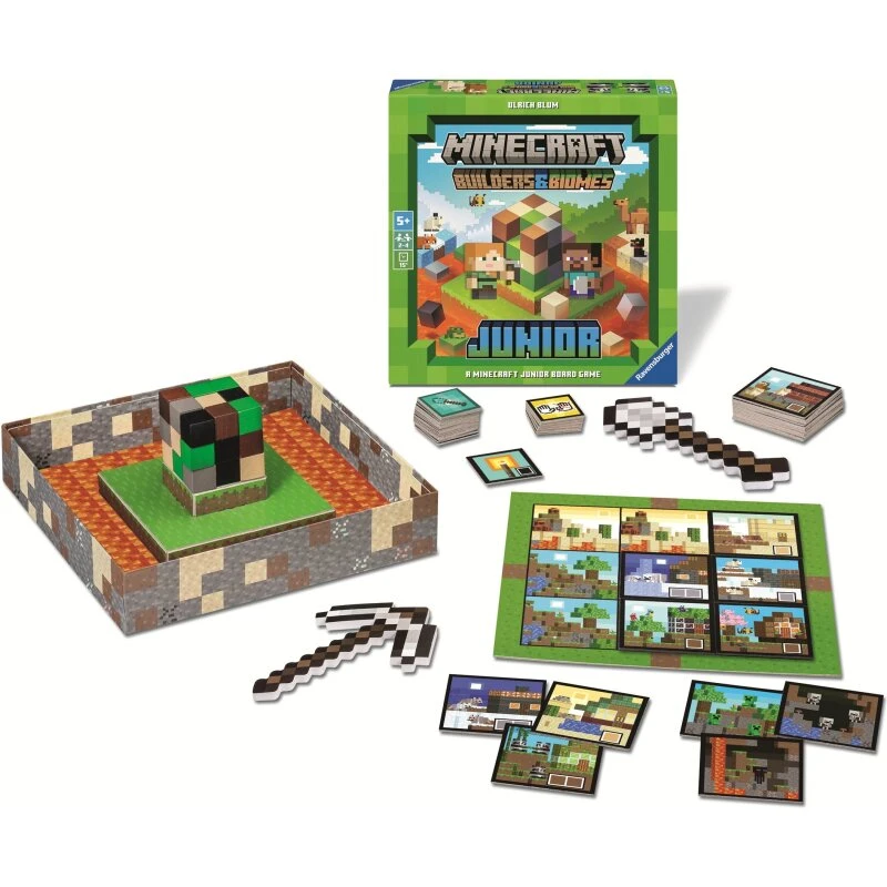 Ravensburger Minecraft Junior – Familiespil 2-4 spillere