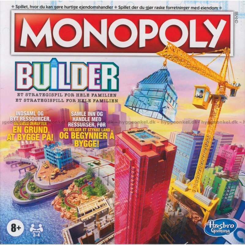 Hasbro Monopoly Builder Brætspil