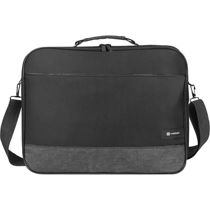 Natec Impala 39,6 cm (15.6") Laptoptaske - Sort/Grå