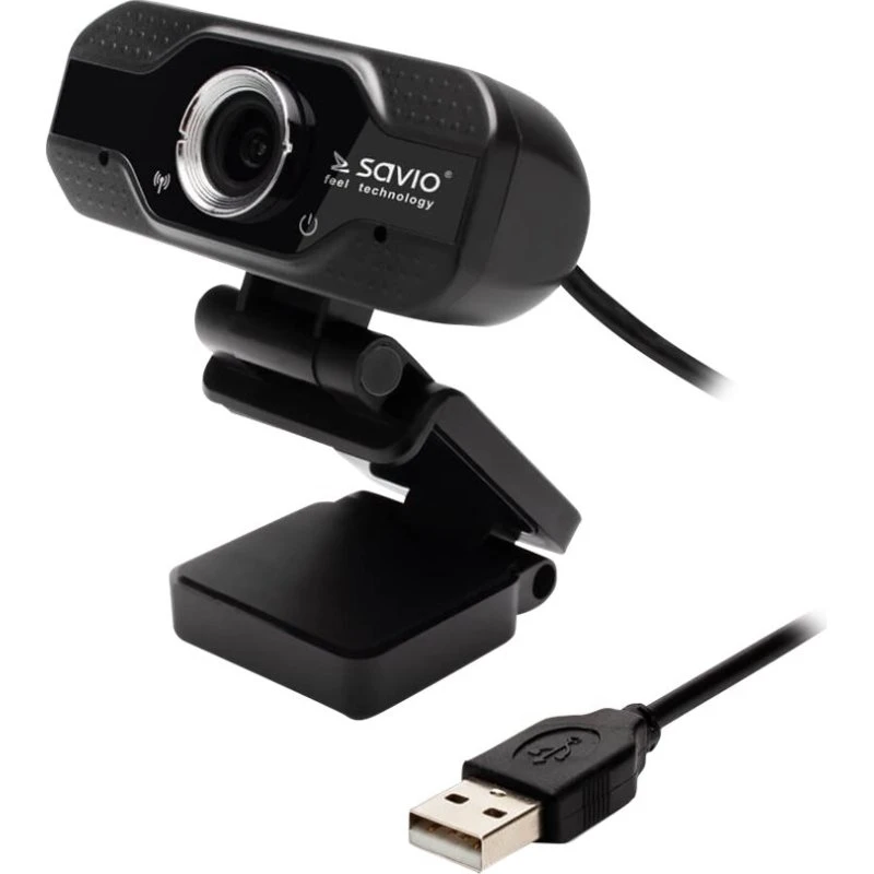 Savio CAK-01 Webcam 1920x1080, Sort, USB