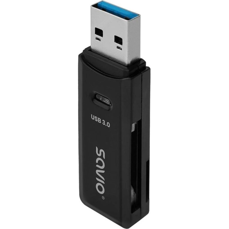 Savio AK-64 USB 3.0 Hukommelseskortlæser