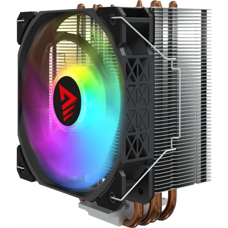 Savio Vortex X2 ARGB 120mm CPU-køler, Sort