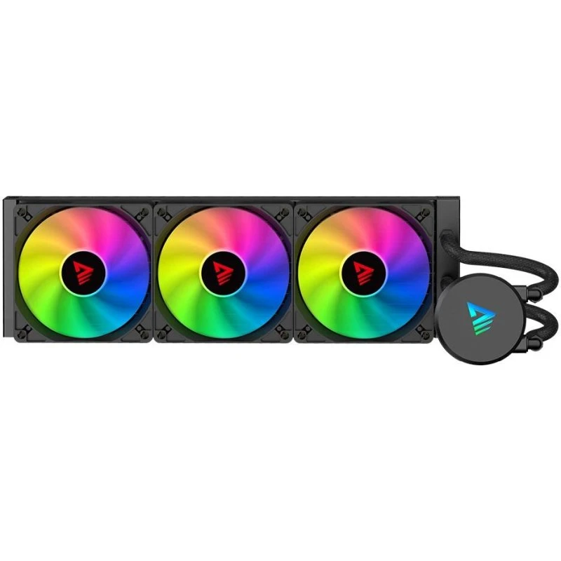Savio Velox 360 mm ARGB CPU-vandkøler, sort