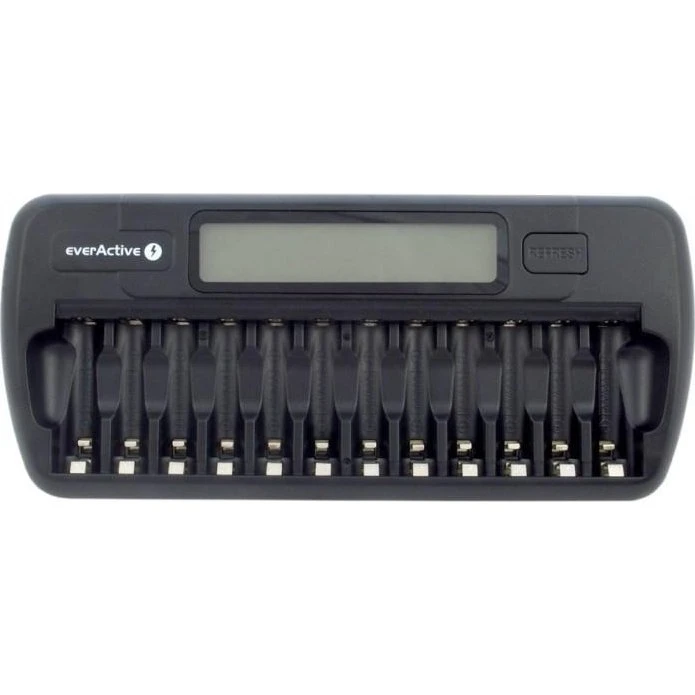 EverActive NC-1200 Batterilader til 12 AA/AAA