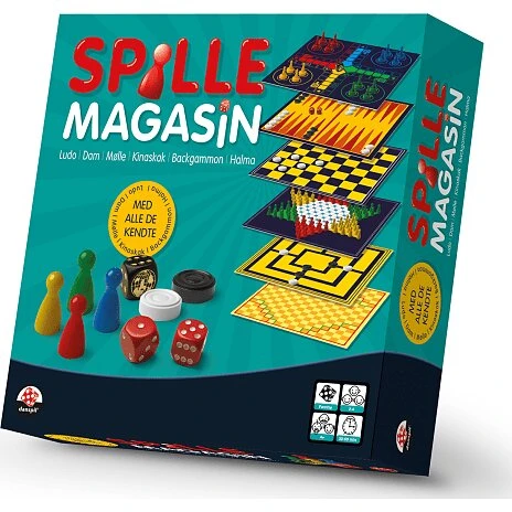 Danspil Spillemagasin – samling af klassiske spil