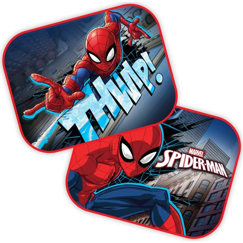 Spider-Man Solskærm 44x35 cm, 2 stk