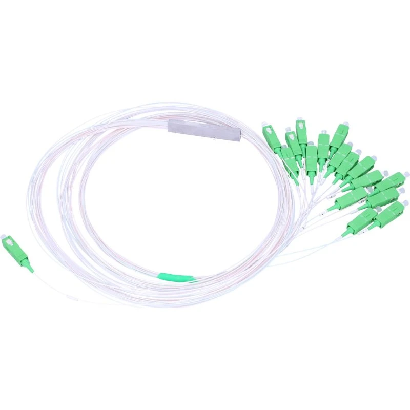 Extralink 1:16 PLC SPLITTER SC/APC 1,5m Stålbox