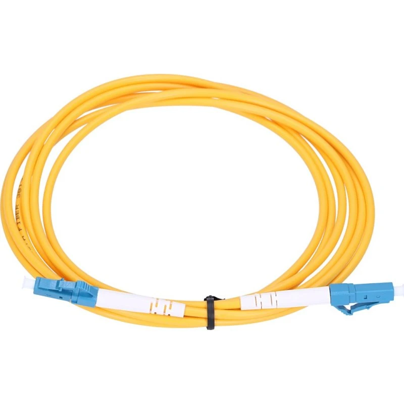 Extralink EX.3388 LC/UPC-LC/UPC G.652D 2m Gul Fiberoptisk Kabel