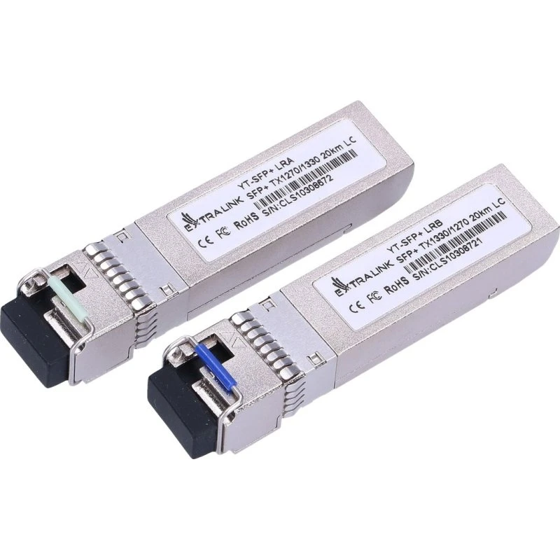 Extralink SFP+ WDM Transceiver 10GbE 2pk 20 km