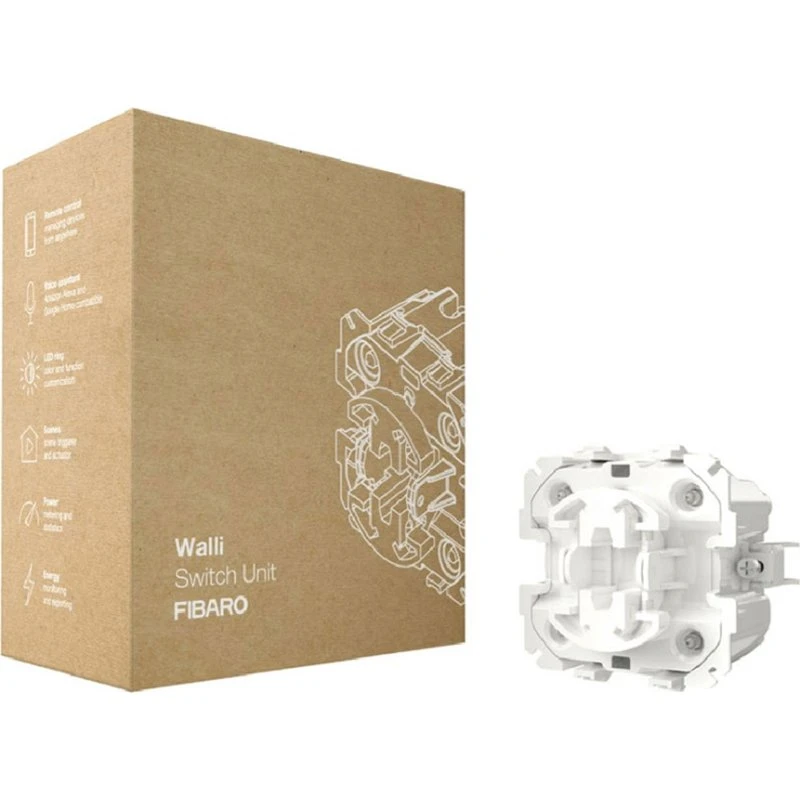 Fibaro Walli Switch Unit Z-Wave (FG-WDSEU221-AS-8001)