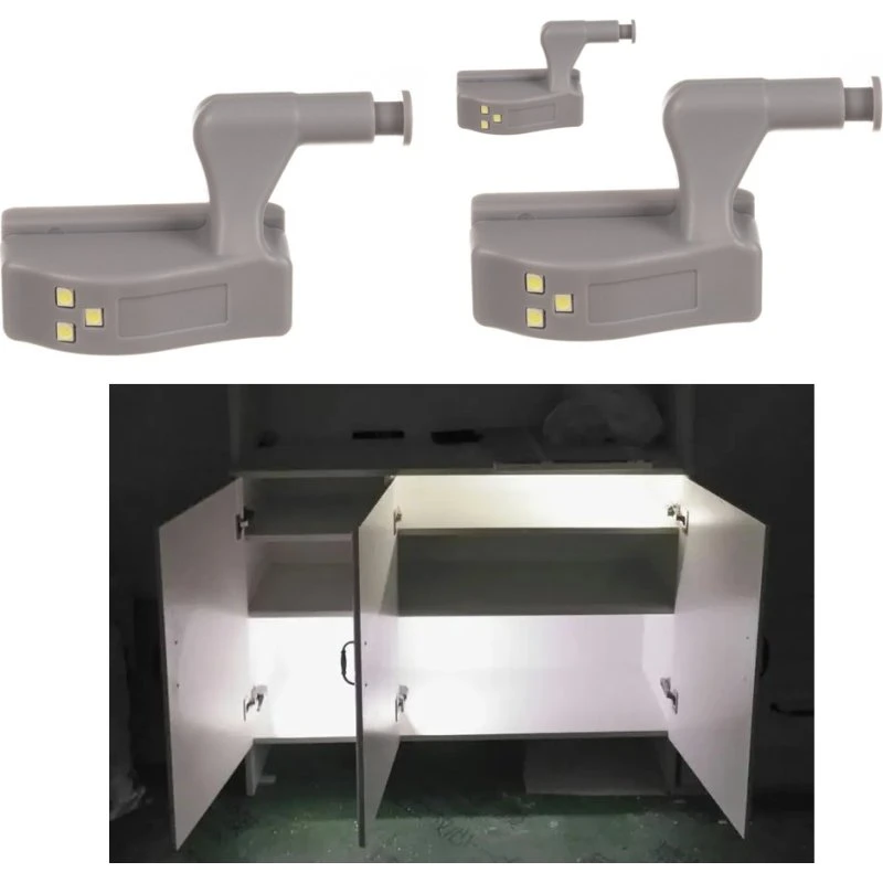 Lumina 3-Pack Universal LED Hængselsensor Skabslampe