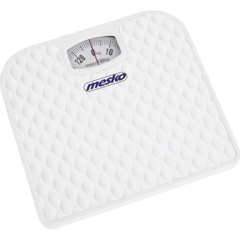 Mesko Mekanisk Badevægt 130 kg med Manuel Kalibrering
