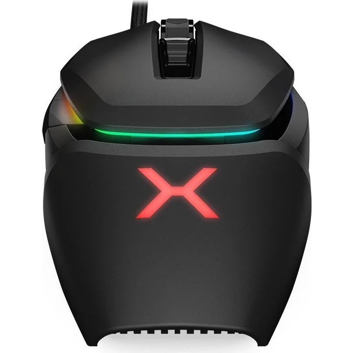 Krux Bot RGB Gaming Mus, 12800 DPI, 7 Knapper, Sort