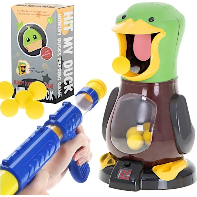 Målskydning Arcade-spil med and og pillepistol