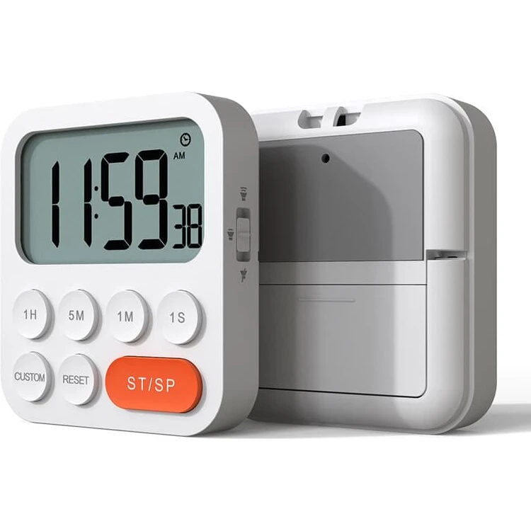 INF Digital køkkentimer og vækkeur