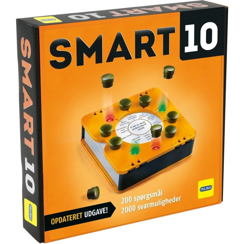 Smart 10 Quizspil (Dansk) – 2-8 spillere
