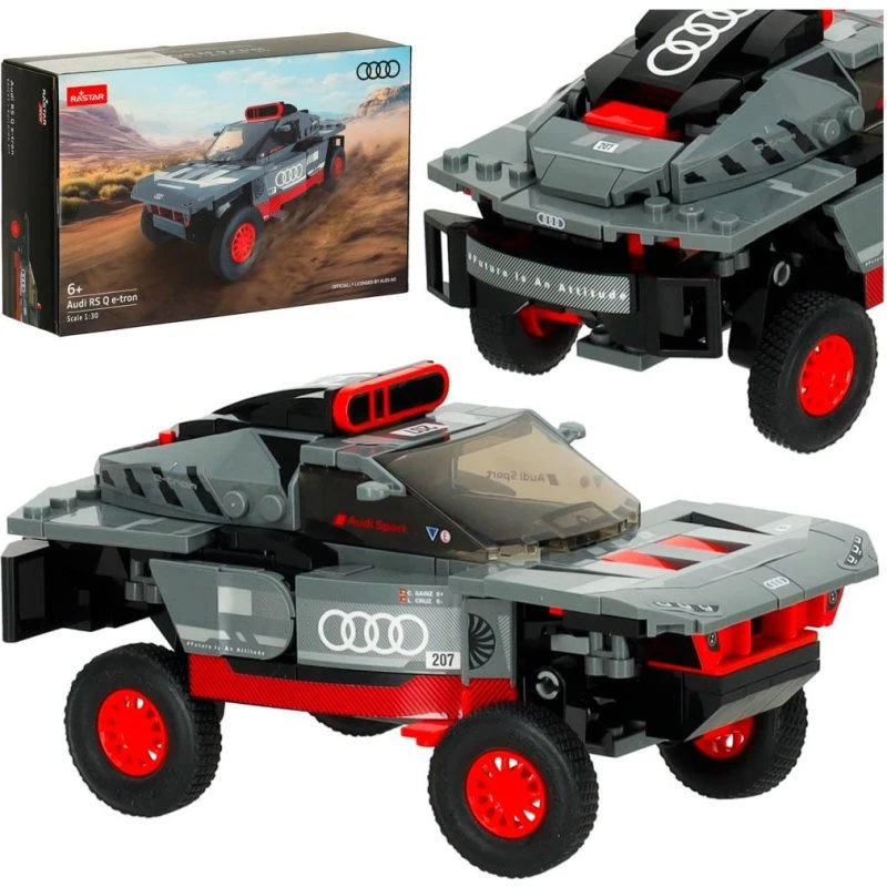Rastar 10120 Audi RS Q e-tron 1:30 Fjernstyret Byggesæt