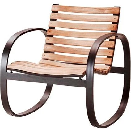 Cane-Line Parc gyngestol, teak/lavagrå