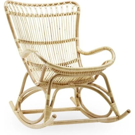 Sika Design Monet gyngestol i rattan (natural)