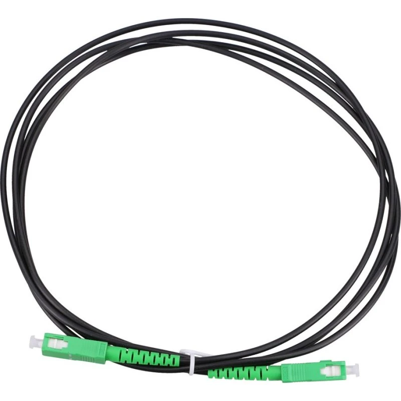 Extralink EX.19263 3m SC-SC Fiberoptisk Kabel, Sort