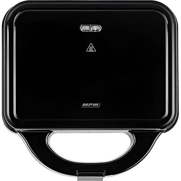 MPM MOP-54 5-i-1 Sandwich Toaster, 750W, Sort