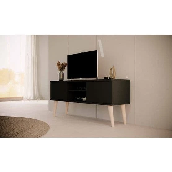Toronto - Tv-bænk 120 cm, Sort