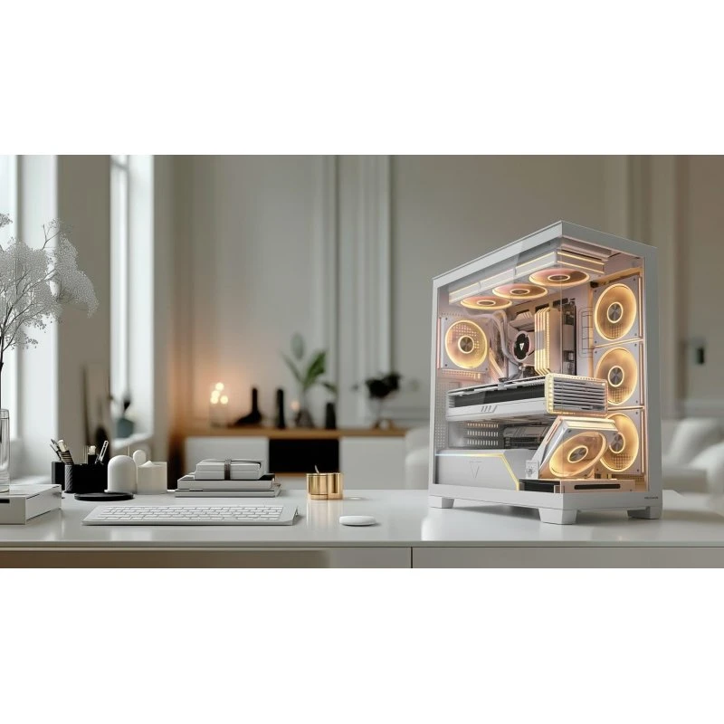 Modecom Volcano Stellar Plus Midi Tower Hvid