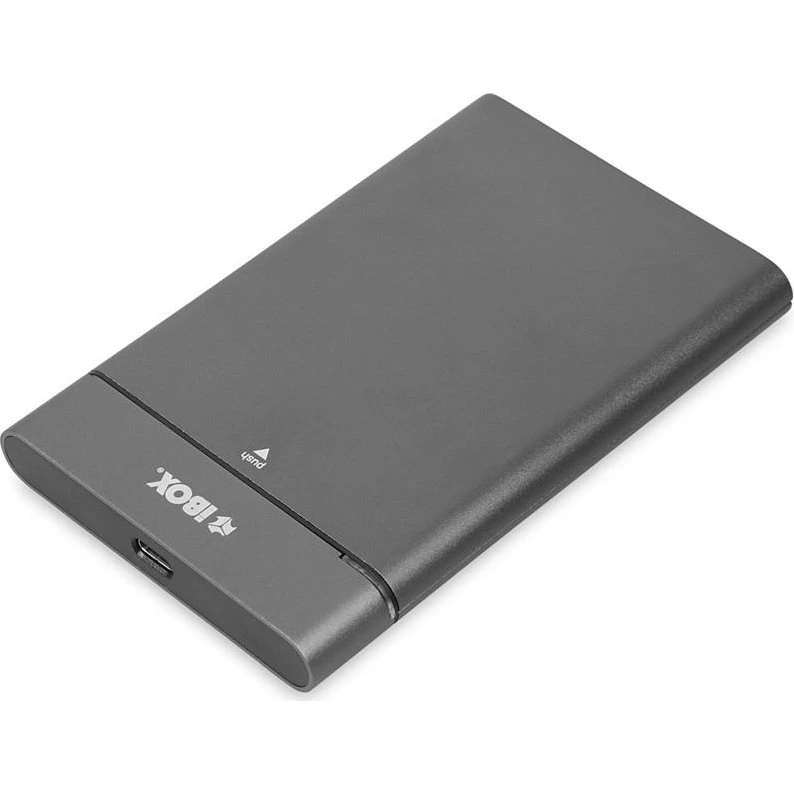 iBox HD-06 2,5" USB-C Harddiskkabinet, Grå
